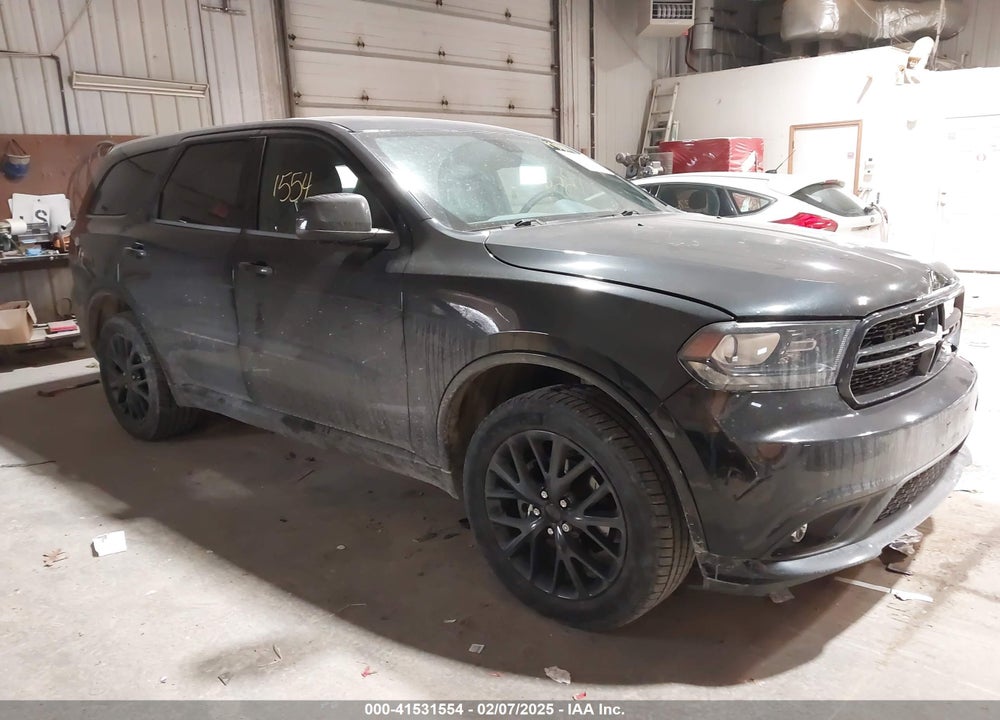 2016 DODGE DURANGO SXT VIN: 1C4RDJAG1GC449452