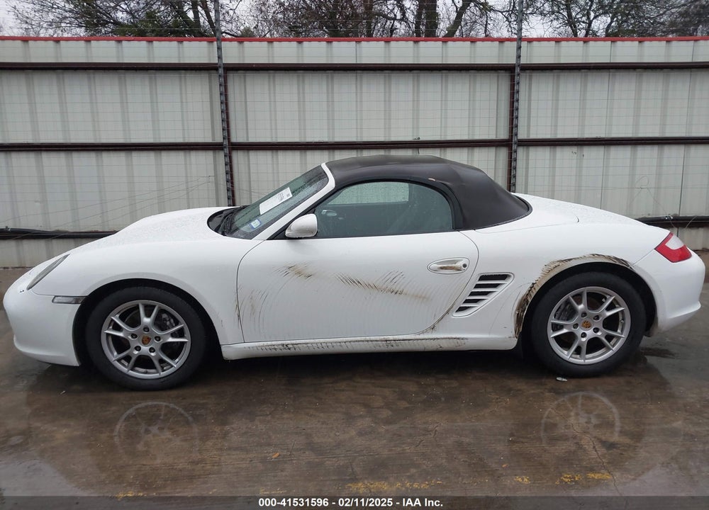 2006 PORSCHE BOXSTER VIN: WP0CA29866U710858