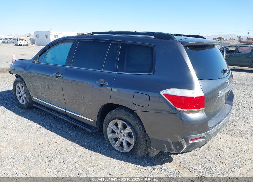 2012 TOYOTA HIGHLANDER VIN: 5TDZK3EH3CS080767