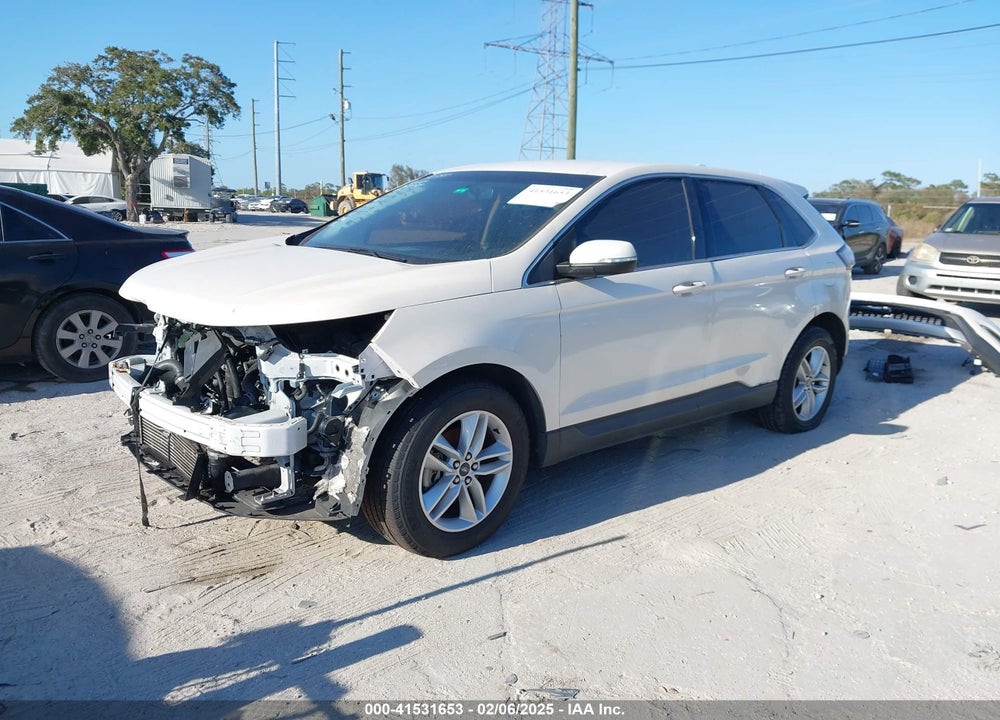 2017 FORD EDGE SEL VIN: 2FMPK3J92HBC32340