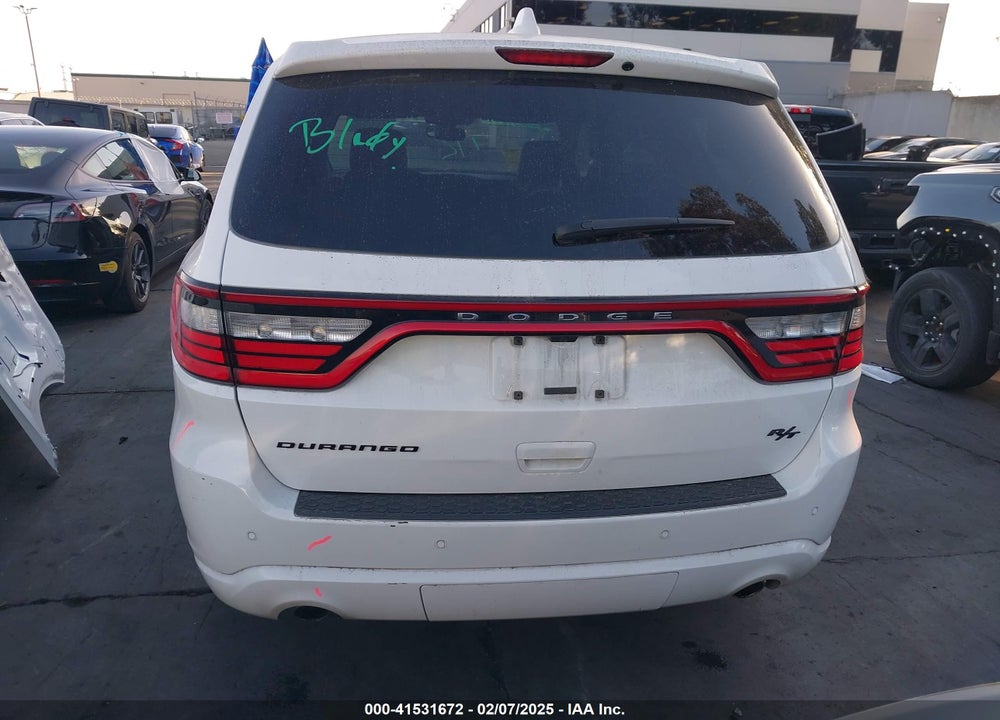 2019 DODGE DURANGO R/T RWD VIN: 1C4SDHCT1KC616812