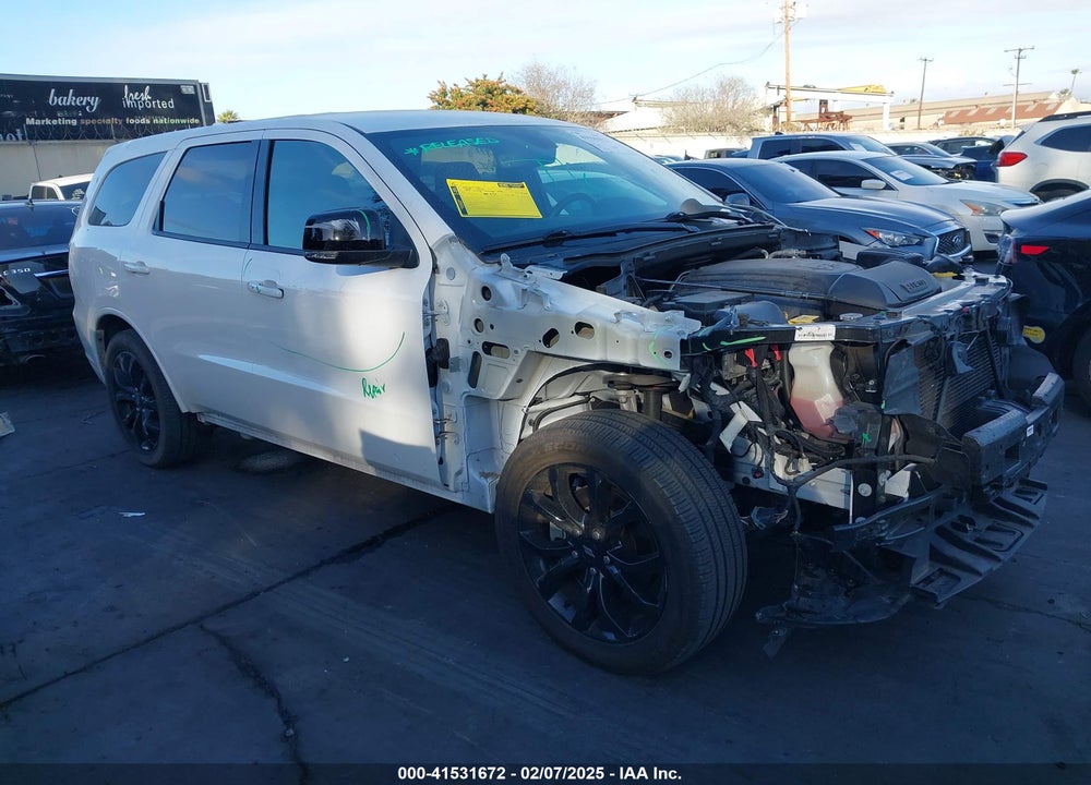 2019 DODGE DURANGO R/T RWD VIN: 1C4SDHCT1KC616812