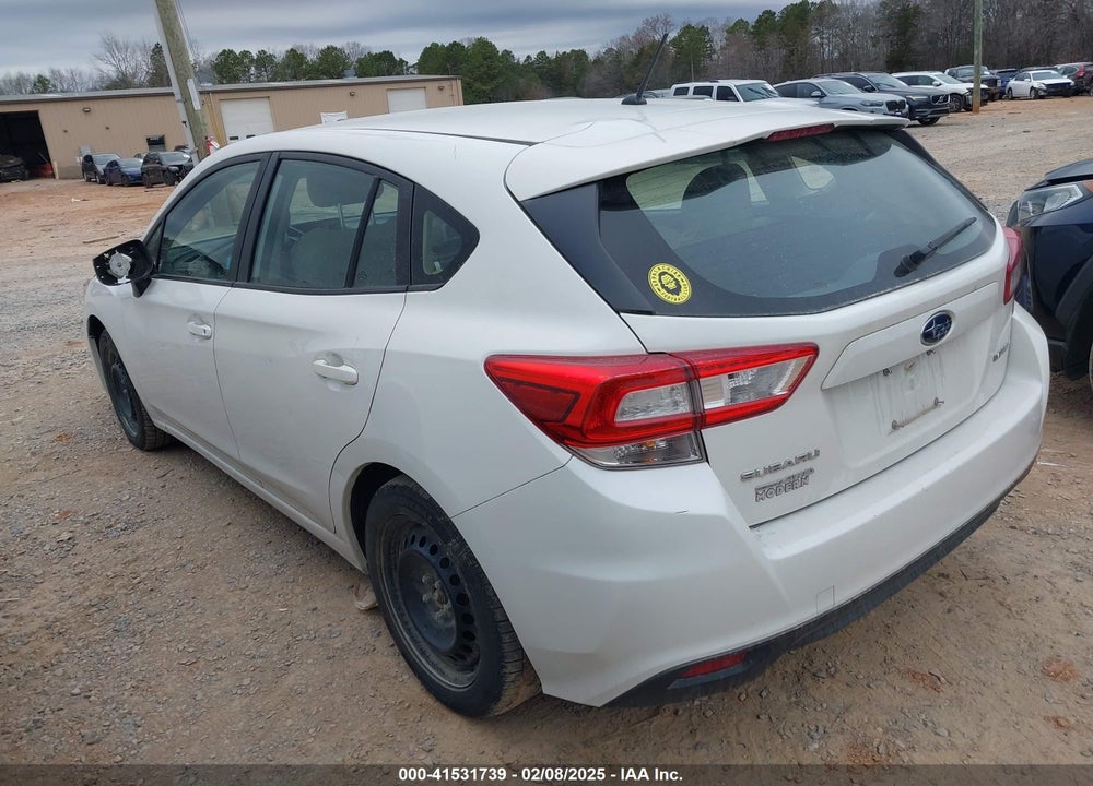 2019 SUBARU IMPREZA VIN: 4S3GTAA60K3750384