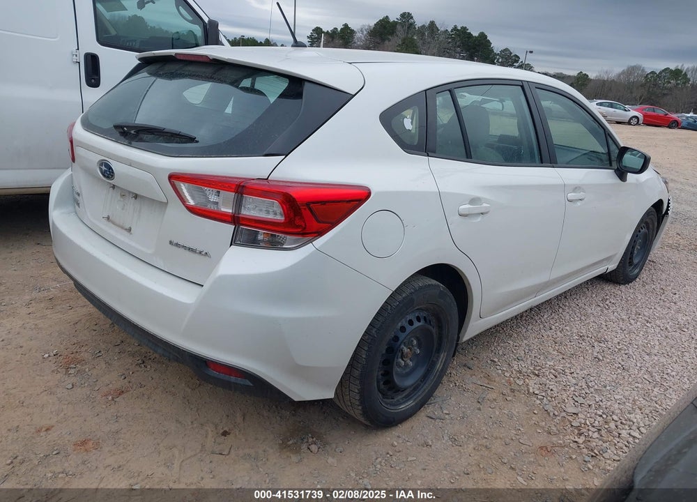 2019 SUBARU IMPREZA VIN: 4S3GTAA60K3750384