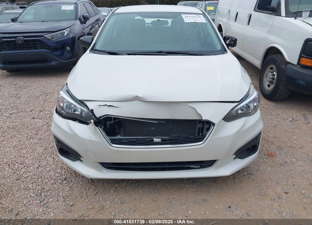 2019 SUBARU IMPREZA VIN: 4S3GTAA60K3750384