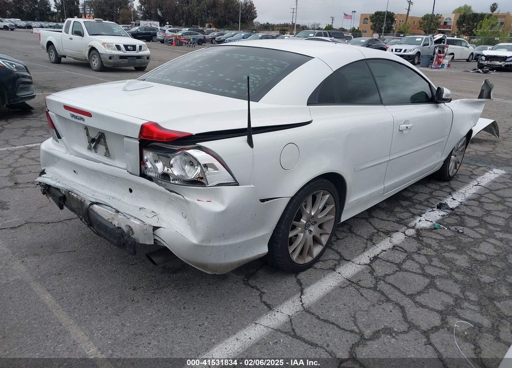 2008 VOLVO C70 VIN: YV1MC67238J042262