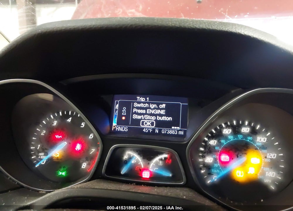 2013 FORD FOCUS VIN: 1FADP3N27DL114256