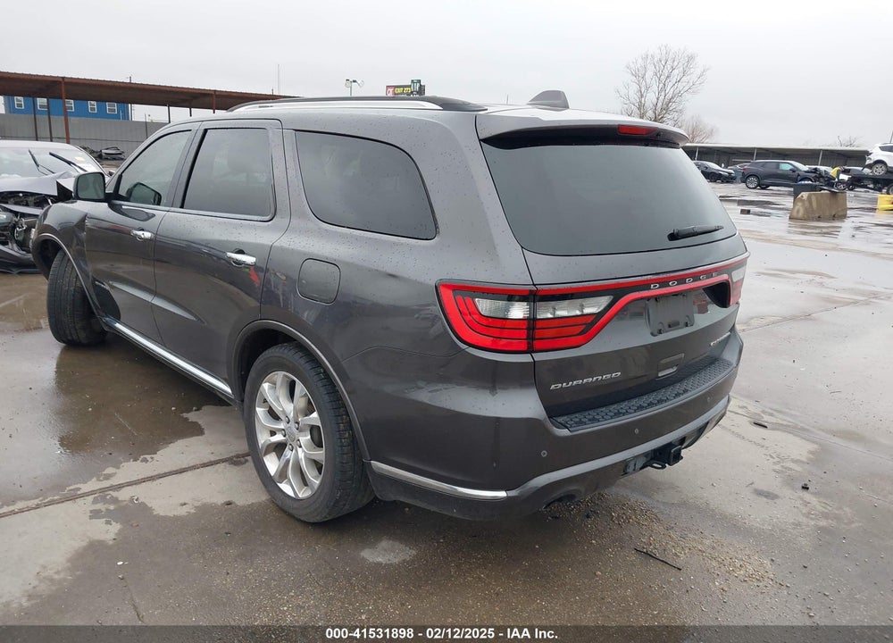 2017 DODGE DURANGO VIN: 1C4RDHEG8HC690154