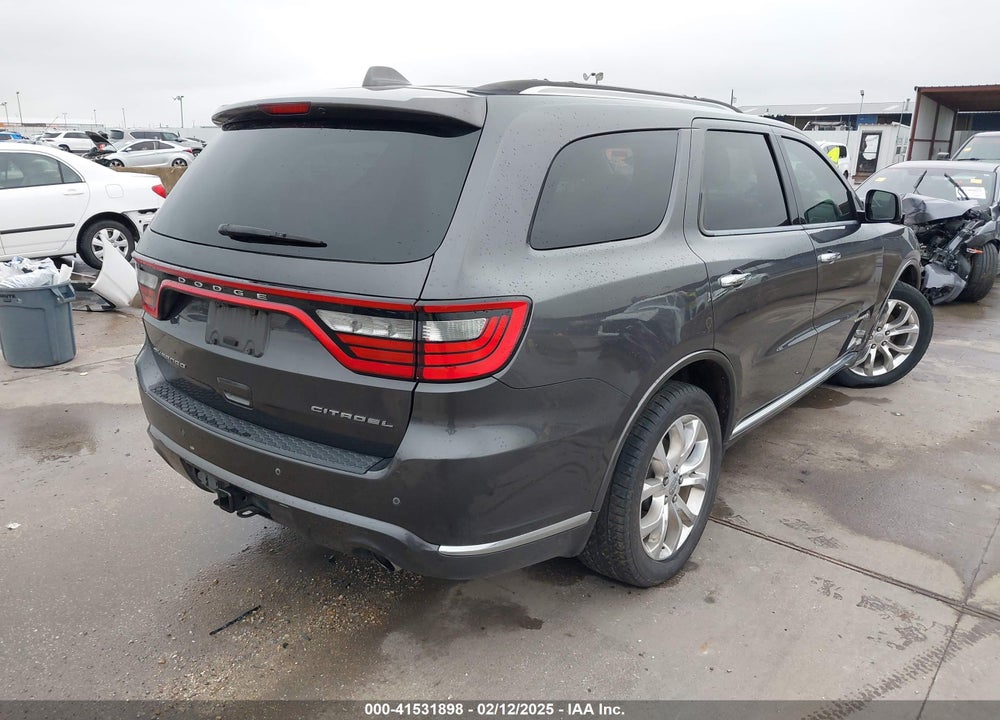 2017 DODGE DURANGO VIN: 1C4RDHEG8HC690154