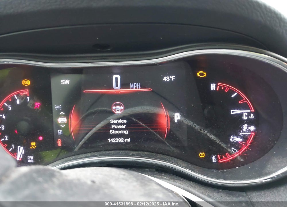 2017 DODGE DURANGO VIN: 1C4RDHEG8HC690154