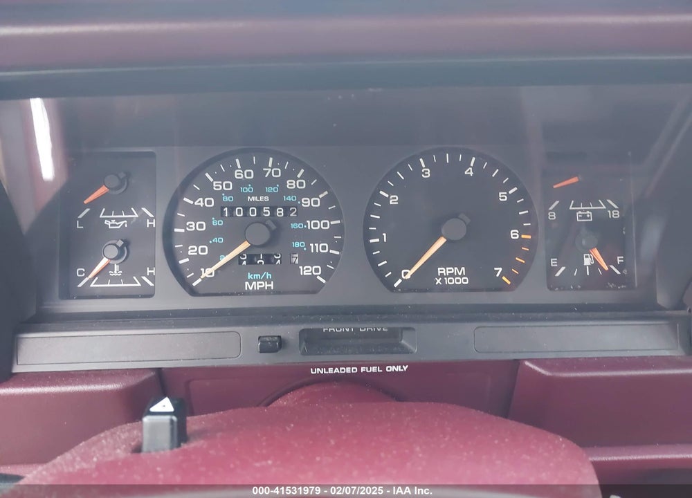 1990 PLYMOUTH ACCLAIM LE VIN: 1P3XA56K0LF792007
