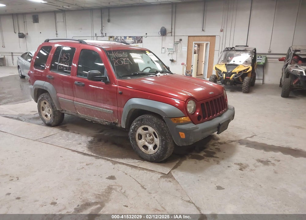 2005 JEEP LIBERTY SPORT VIN: 1J4GL48K75W706173