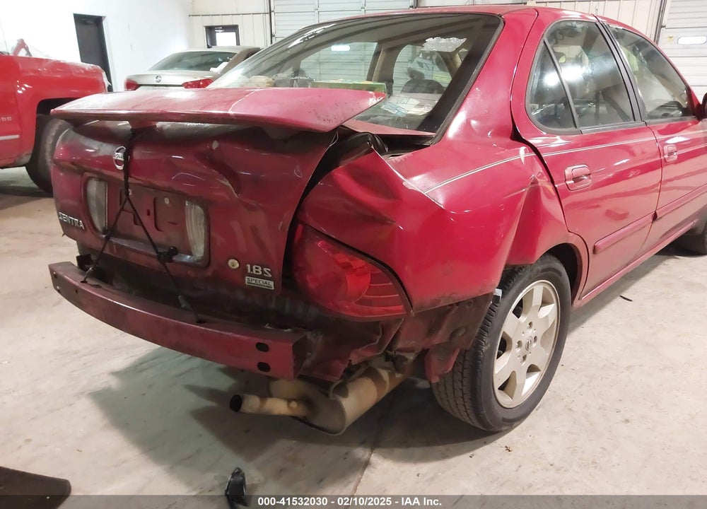 2005 NISSAN SENTRA 1.8S VIN: 3N1CB51D65L525356
