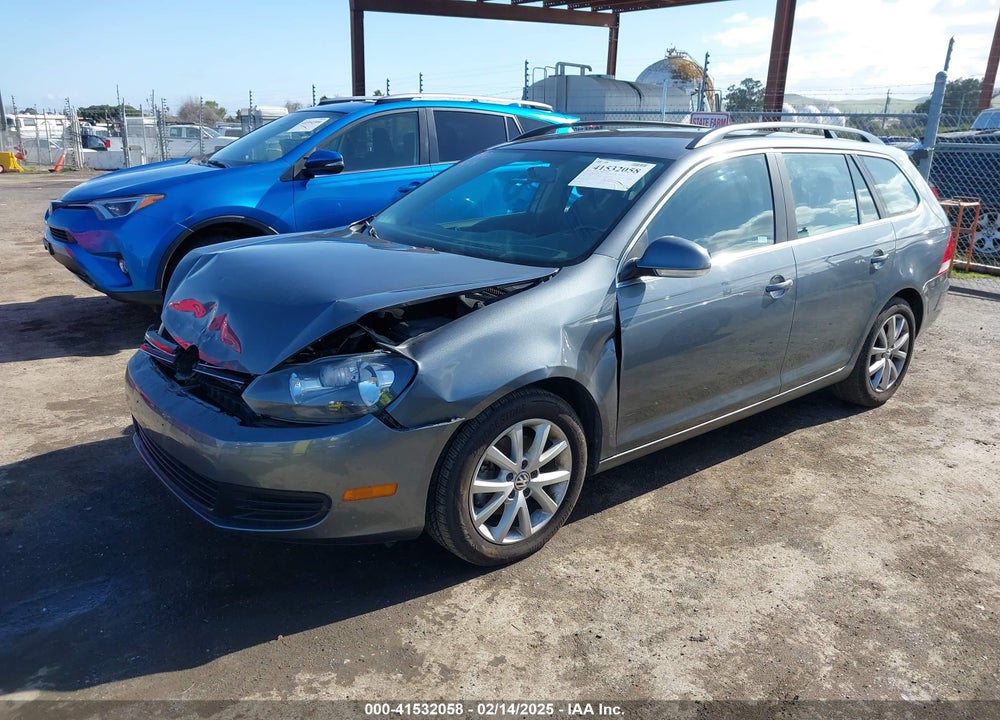 2012 VOLKSWAGEN JETTA SPORTWAGEN 2.5L SE VIN: 3VWPP7AJ7CM693268