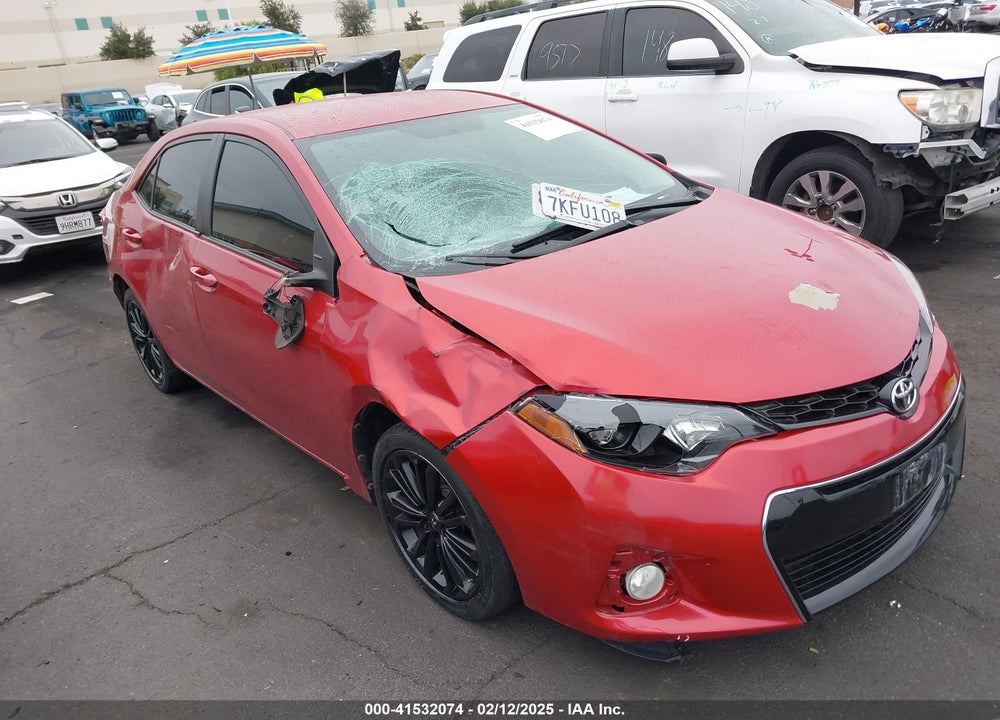 2015 TOYOTA COROLLA VIN: 5YFBURHE7FP281424