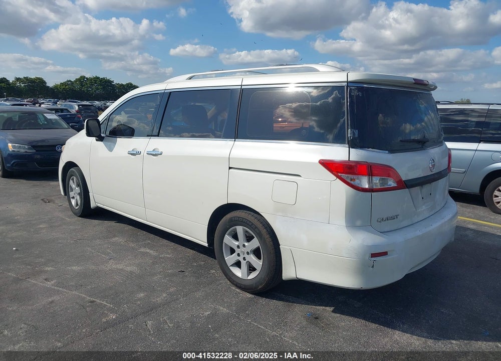 2015 NISSAN QUEST PLATINUM/S/SL/SV VIN: JN8AE2KP2F9131175