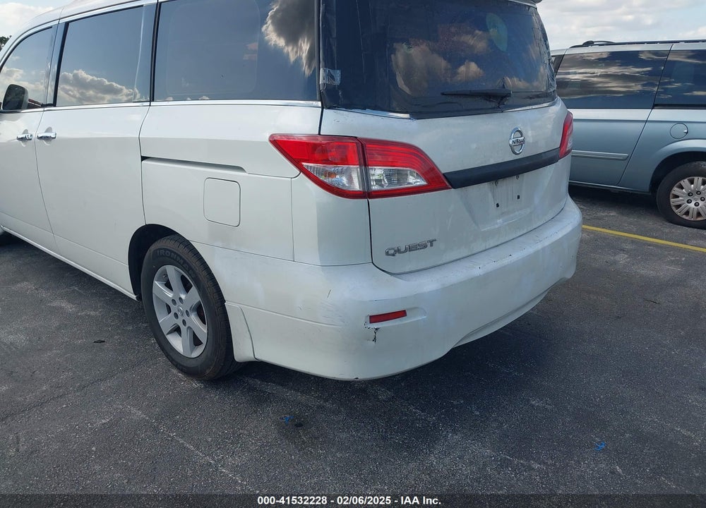 2015 NISSAN QUEST PLATINUM/S/SL/SV VIN: JN8AE2KP2F9131175