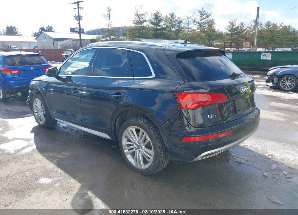 2018 AUDI Q5 2.0T PREMIUM/2.0T TECH PREMIUM VIN: WA1BNAFY1J2016009