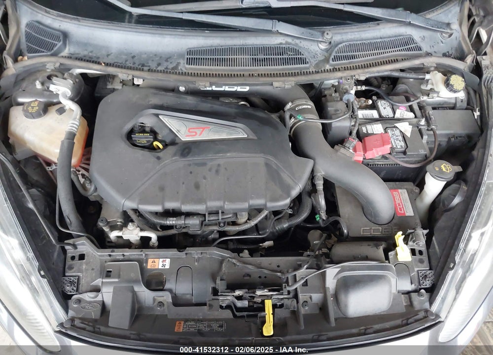 2016 FORD FIESTA ST VIN: 3FADP4GXXGM167678