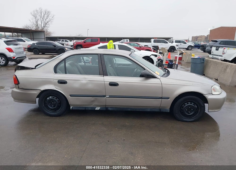 2000 HONDA CIVIC LX VIN: 1HGEJ6677YL048701