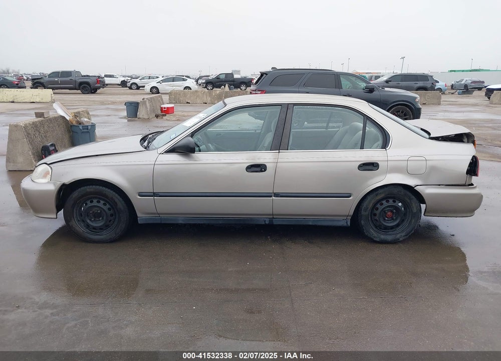 2000 HONDA CIVIC LX VIN: 1HGEJ6677YL048701