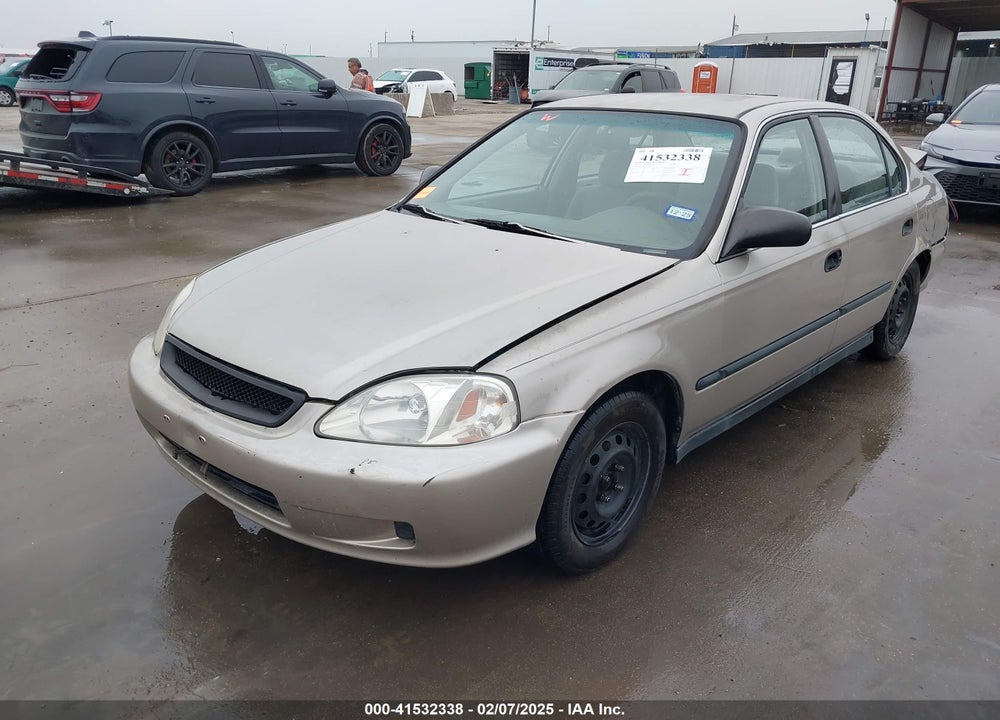 2000 HONDA CIVIC LX VIN: 1HGEJ6677YL048701