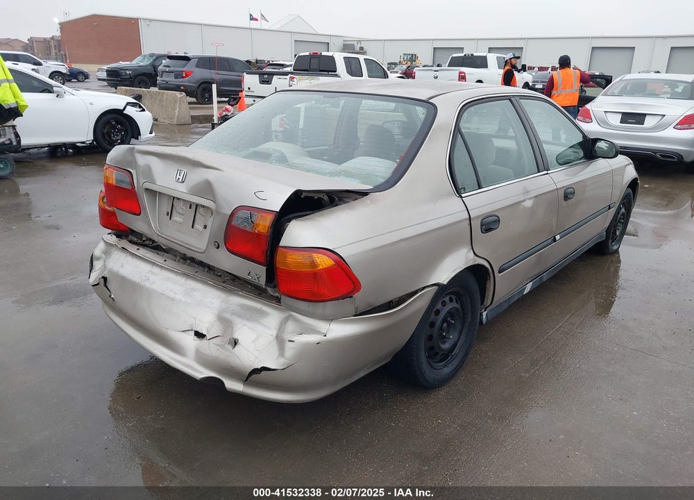 2000 HONDA CIVIC LX VIN: 1HGEJ6677YL048701