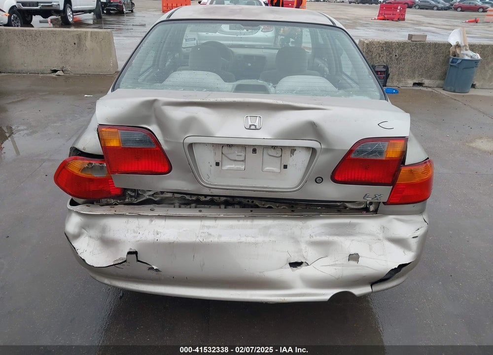 2000 HONDA CIVIC LX VIN: 1HGEJ6677YL048701