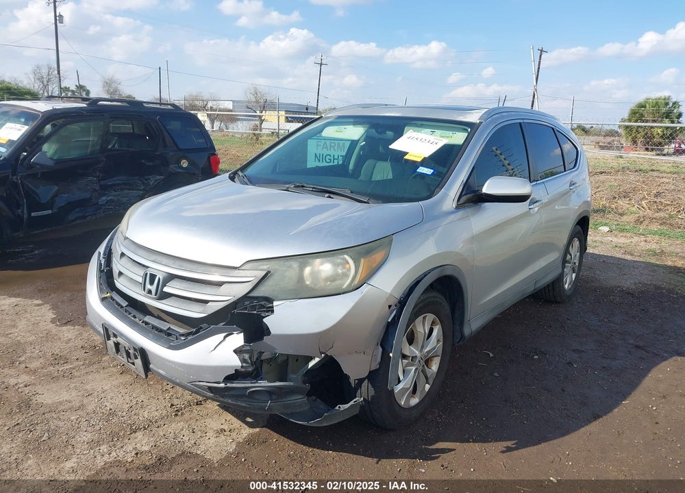 2013 HONDA CR-V EX-L VIN: 2HKRM4H71DH648217