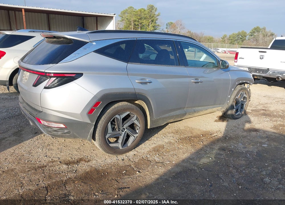 2022 HYUNDAI TUCSON LIMITED VIN: KM8JE3AE1NU052766