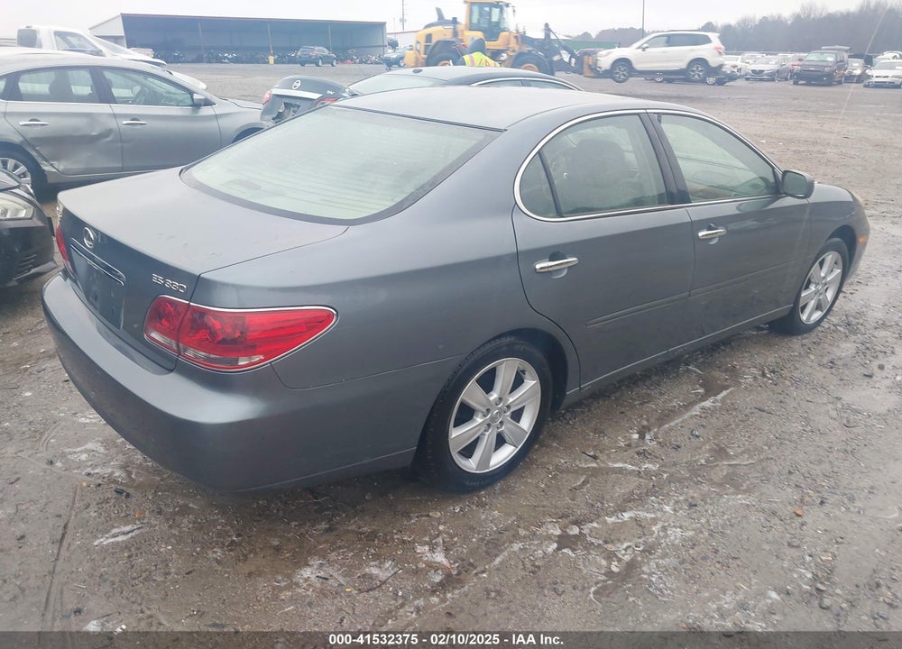 2005 LEXUS ES 330 VIN: JTHBA30G755091927