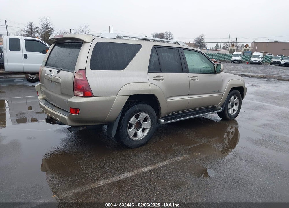 2003 TOYOTA 4RUNNER LIMITED VIN: JTEBT17R630027360