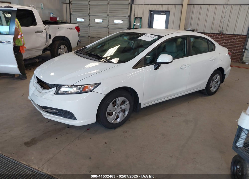 2013 HONDA CIVIC LX VIN: 2HGFB2F58DH546681