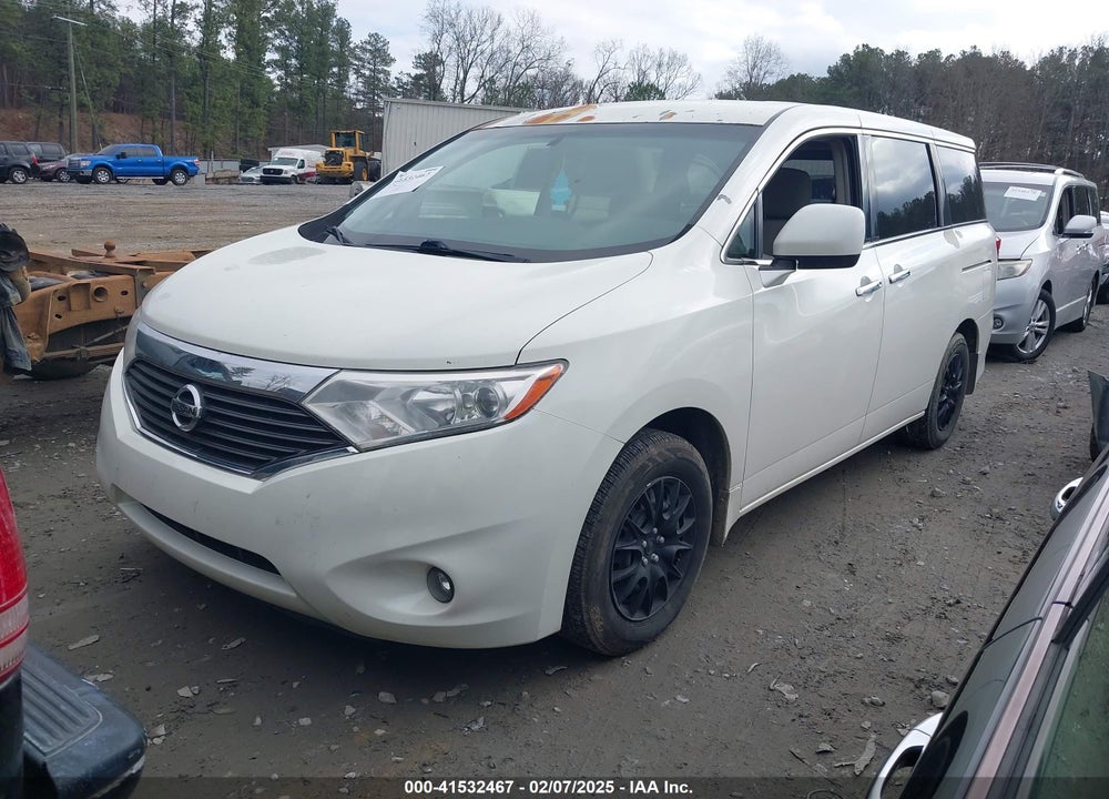 2012 NISSAN QUEST S VIN: JN8AE2KP4C9032627