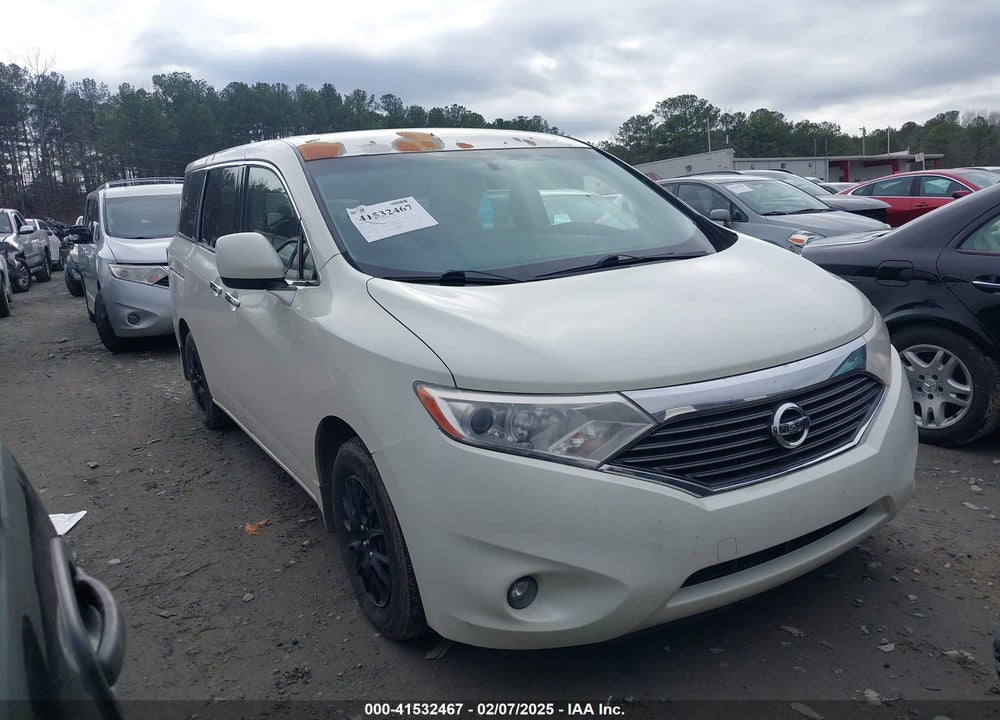 2012 NISSAN QUEST S VIN: JN8AE2KP4C9032627