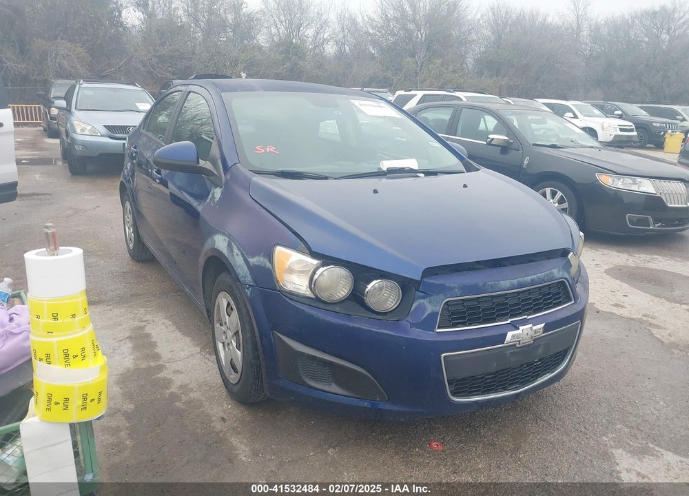 2013 CHEVROLET SONIC LS AUTO VIN: 1G1JA5SH4D4245148