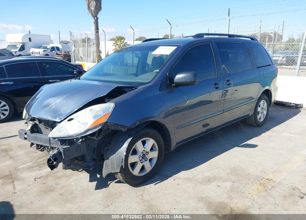 2008 TOYOTA SIENNA VIN: 5TDZK23CX8S183788