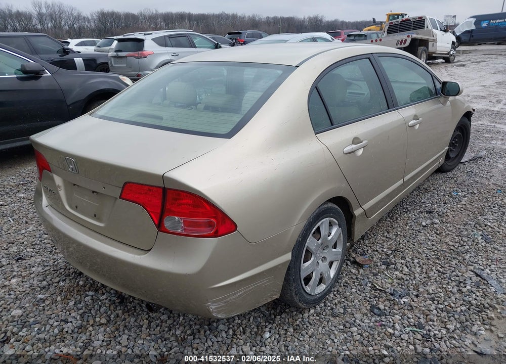 2007 HONDA CIVIC VIN: 1HGFA16547L067551