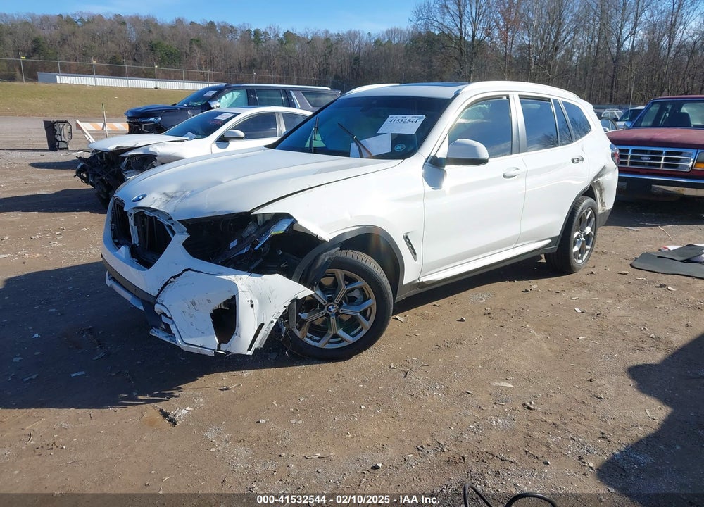 2022 BMW X3 VIN: 5UX43DP09N9K64793