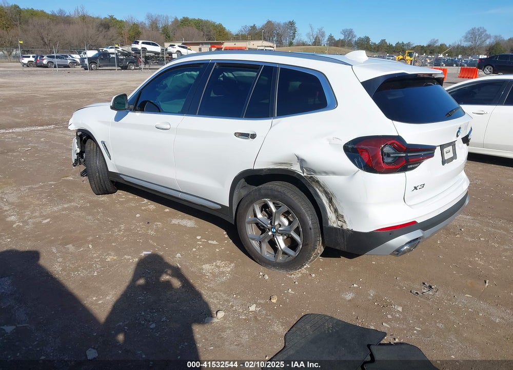 2022 BMW X3 VIN: 5UX43DP09N9K64793