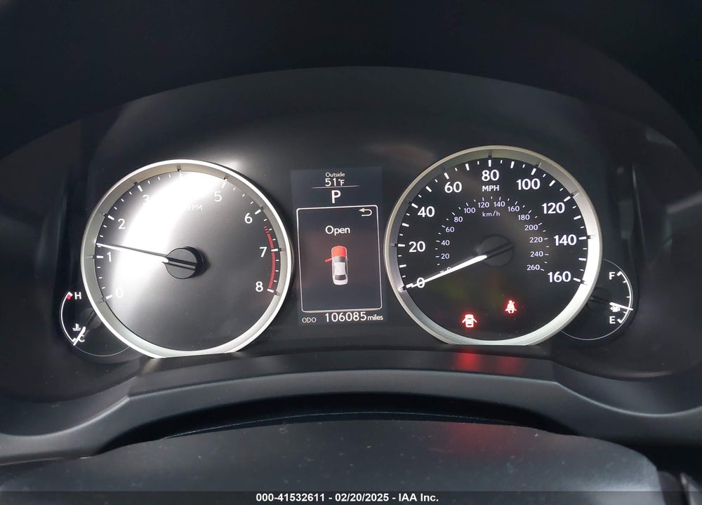 2015 LEXUS IS 250 VIN: JTHBF1D29F5075878