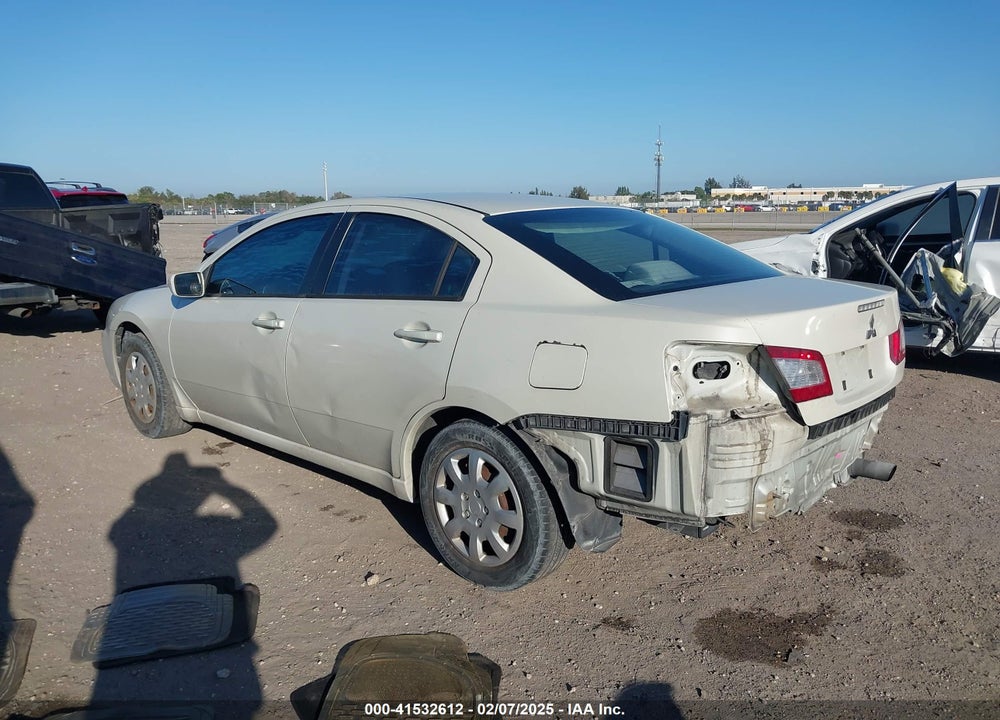 2009 MITSUBISHI GALANT VIN: 4A3AB36F19E038877