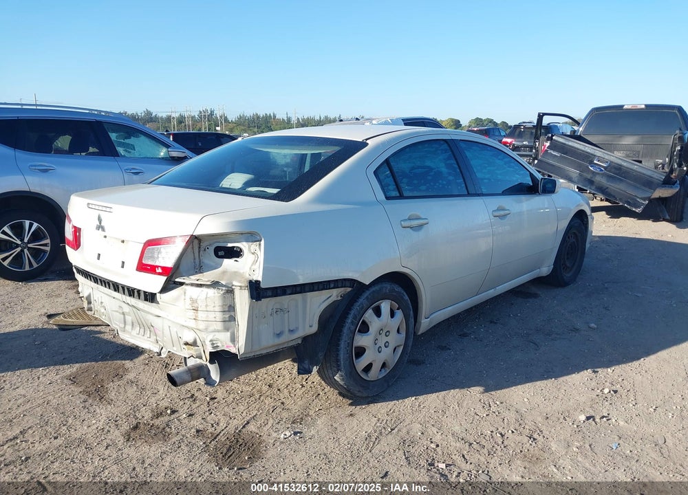 2009 MITSUBISHI GALANT VIN: 4A3AB36F19E038877