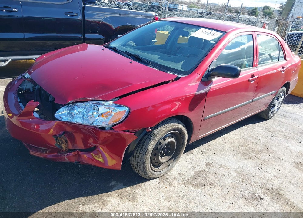 2007 TOYOTA COROLLA CE VIN: JTDBR32E870112435