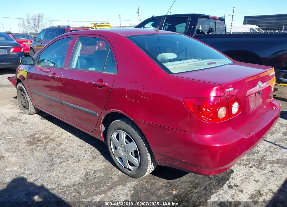 2007 TOYOTA COROLLA CE VIN: JTDBR32E870112435