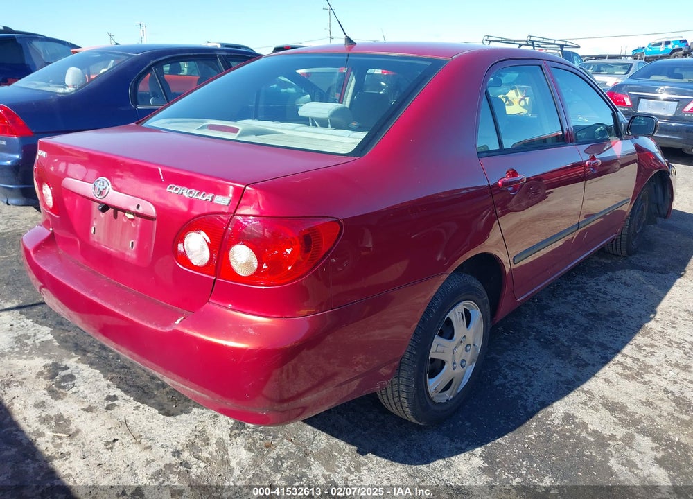 2007 TOYOTA COROLLA CE VIN: JTDBR32E870112435