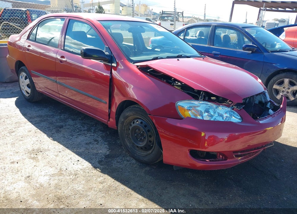 2007 TOYOTA COROLLA CE VIN: JTDBR32E870112435