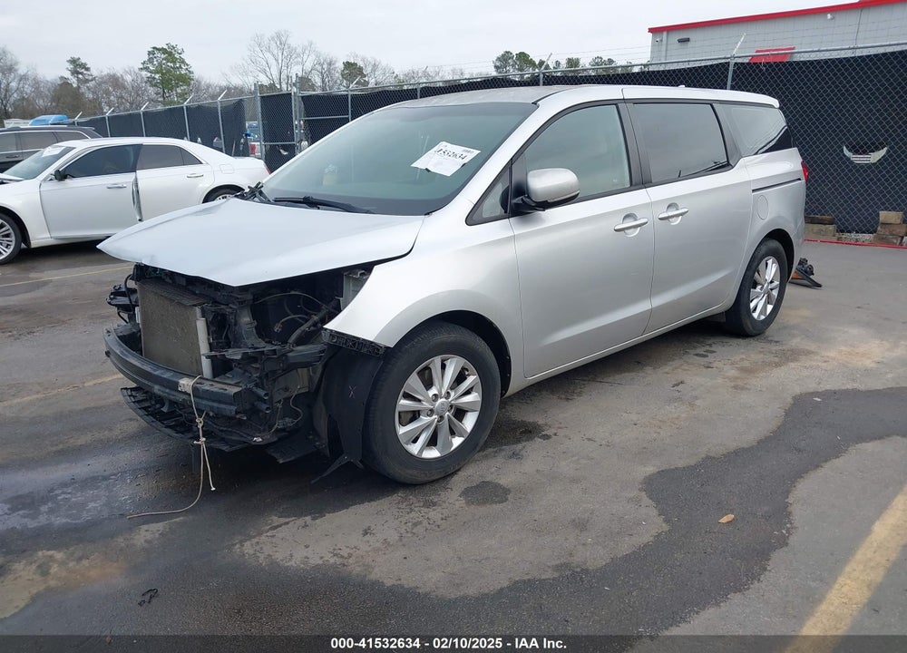 2017 KIA SEDONA L VIN: KNDMA5C14H6285021