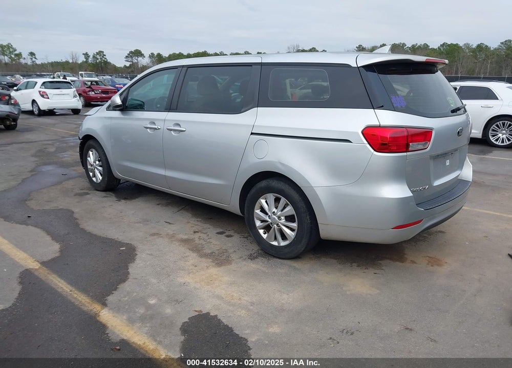 2017 KIA SEDONA L VIN: KNDMA5C14H6285021