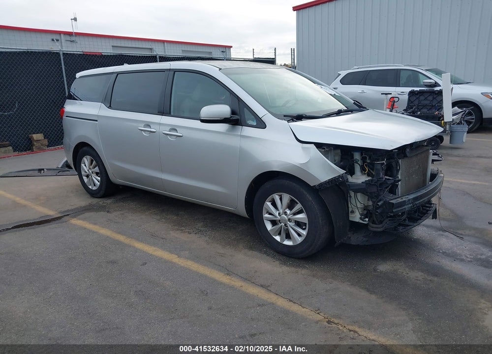 2017 KIA SEDONA L VIN: KNDMA5C14H6285021